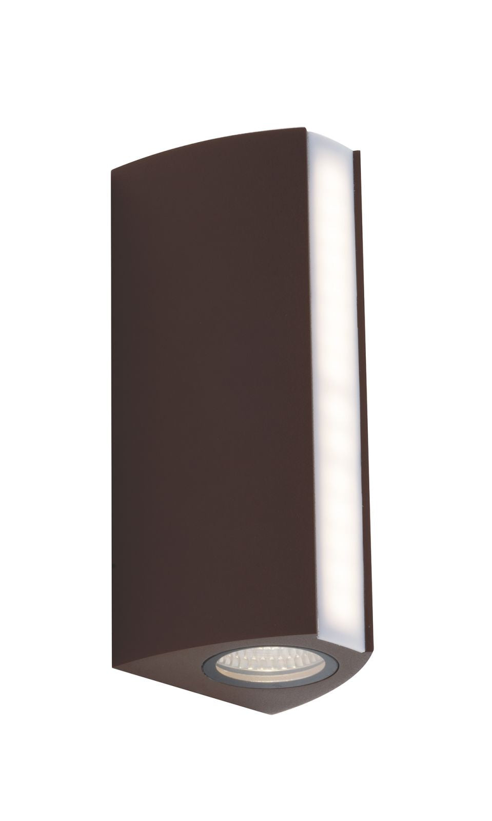 Applique per esterno IP54 in alluminio antracite o corten biemissione + emissione frontale led integrato con regolazione luce 3000-4000°k 14W 1490 lumen RAY Applique per esterno IP54 in alluminio antracite o corten biemissione + emissione frontale led integrato con regolazione luce 3000-4000°k 14W 1490 lumen RAY